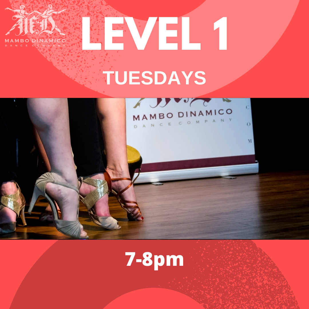 Salsa Class Level Tuesday 7-8pm – Mambo Dinamico
