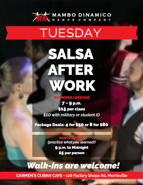 Tuesday Salsa After Work