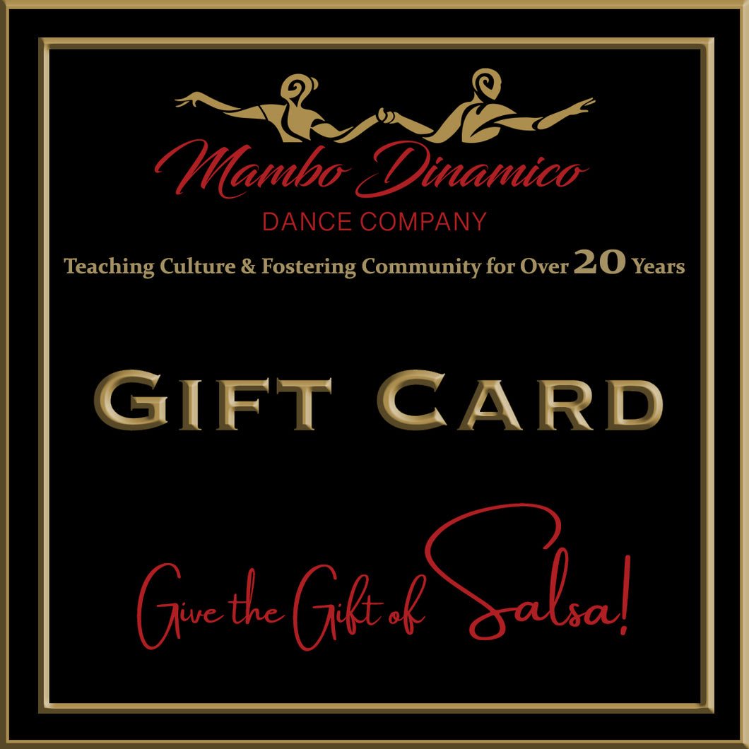 Mambo Dinamico Gift Card
