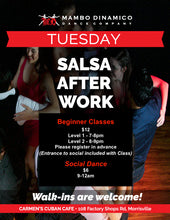 Load image into Gallery viewer, Tuesday Salsa After Work Social
